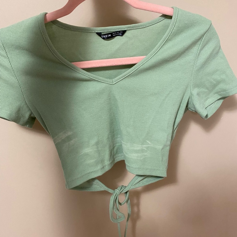 SHEIN light green top XS